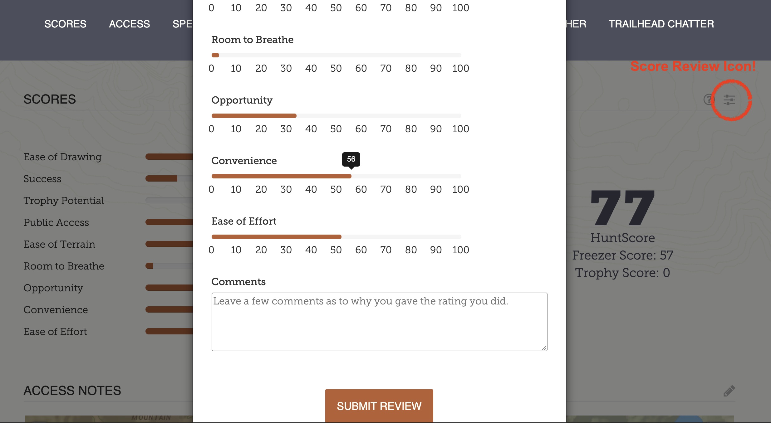 score review